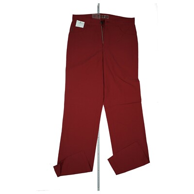 ALBERTO Tom Men Sommer Wander Trekking Outdoor Hose Gr. 90 W31 L34 Bordeaux NEU.
