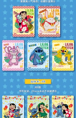 Card Fun Lilo Stitch Anime Disney Collection Trading Cards Premium