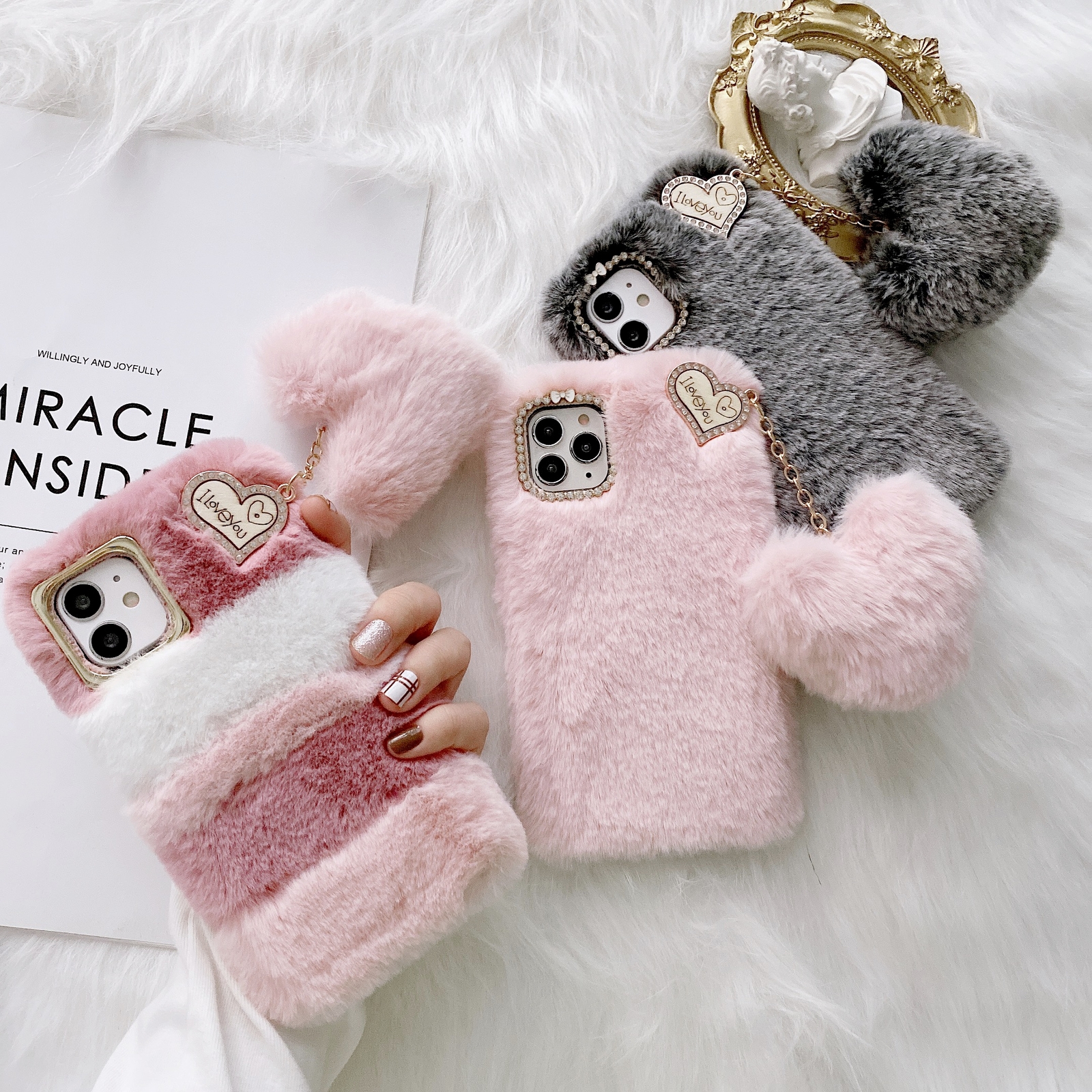For Iphone 12 Pro Max Xs Xr X Girl Furry Plush Crystal Love Tpu Back Case Cover Ebay For Iphone 12 Pro Max Xs Xr X Girl Furry Plush Crystal Love Tpu Back Case Cover Ebay