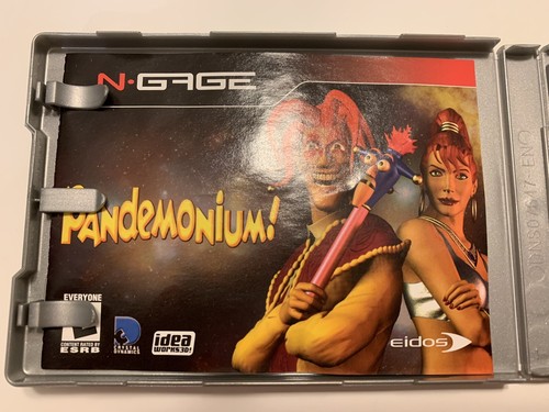 2003 NGAGE PANDEMONIUM SPIEL. MIT ORIGINAL BUCH, HÜLLE UND KUNSTSTOFF-SPIELHALTER. - Bild 6 von 9