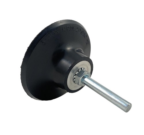 (Paquete de 2) Soporte de almohadilla de disco de respaldo Roloc de 3" para lijado acondicionador enrollable - Imagen 8 de 9