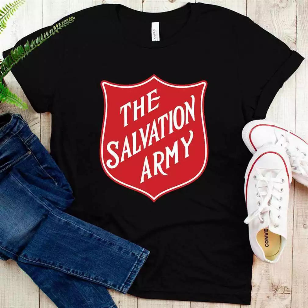 Salvation army t shirt cheap