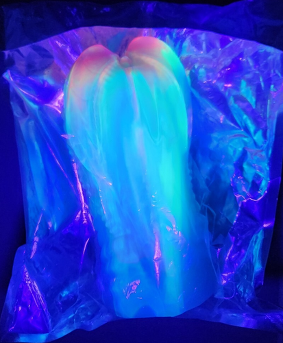 NEW Bad Dragon ELLEN Fantasy Silicone Stroker Toy UV GLOW Masturbation Sleeve - Picture 4 of 9