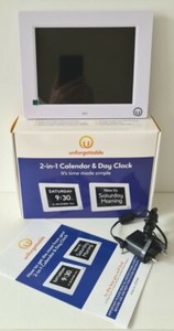Unforgettable 2 in 1 Calendar & Day Clock Uf00 40 Ideal for Dementia