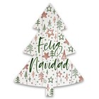 Creative Products Feliz Navidad 14 x 18.5 Tree Shaped Pallet Wood