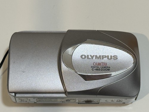 Olympus Digital Camera Camedia C-460 Zoom 4.0MP Silver Tested - Picture 7 of 8