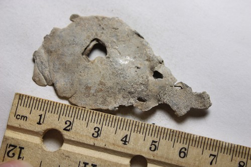 Rare Ancient Roman Burial Ritual Lead Mirror artifact decorated 1-3rd Century AD - Picture 2 of 6
