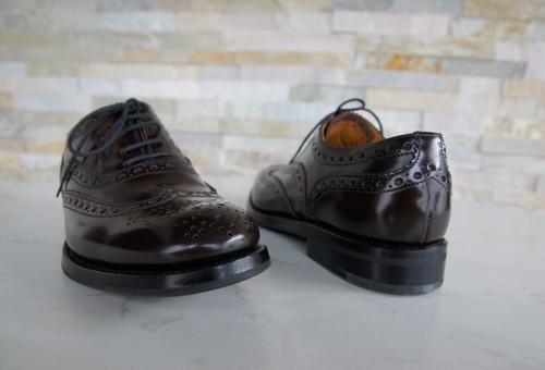 Church's 37 Budapester Schnürschuhe Business BURWOOD Ebenholz NEU ehem UVP 940 € - Bild 6 von 7