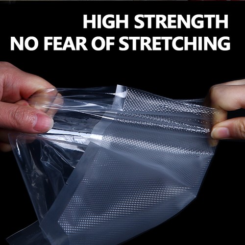 200/100 X Embossed Vacuum Sealer Bags Vaccum Food Saver Storage 4 Size - Picture 6 of 24