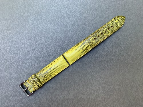 Genuine Lizard skin leather watch strap band 14 15 16 18 19 20 21 22 23 24 26mm - Picture 9 of 17