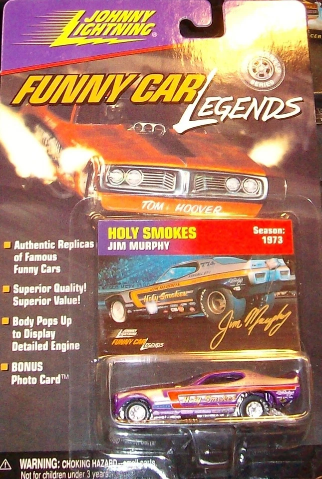 Jim Murphy 1973 Plymouth Holy Smokes NHRA Top Fuel Drag Carreras Divertido Coche Leyendas Foto 2 de 4