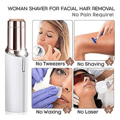 Eye Design Rechargeable Finishing Touch Women's Painless Hair Remover - Picture 5 of 7