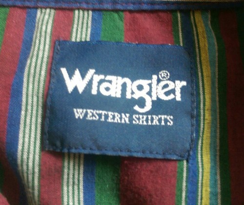 WRANGLER Western shirt ( see measurements for sizing ) - 第 2/3 張圖片