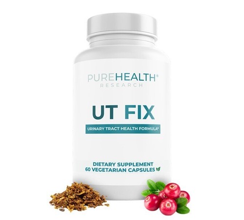 UT FIX Urinary Tract Health, UTI Support, with D-Mannose by PureHealth Research