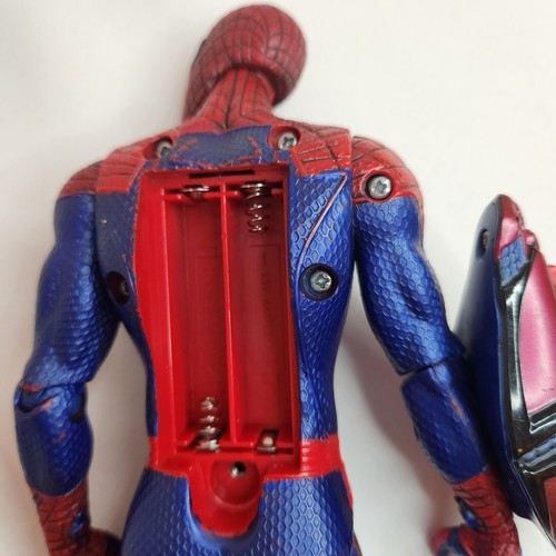 Amazing Spider-Man Hasbro Actionfigur Electronic Talking 2012 Marvel 10 Inch - Bild 12 von 12