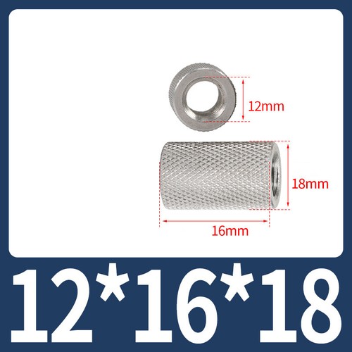 Rändel Verbindungsmuffe Rund Gewindemuffe Langmutter Edelstahl V2A M2 bis M16 - Bild 99 von 105
