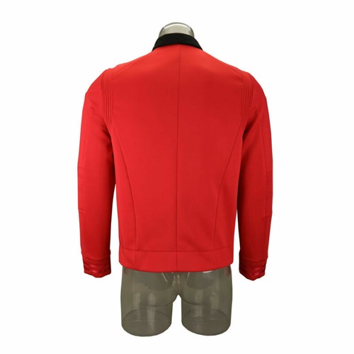 Discovery Season 2 Engineering Commander Red Uniform Male Top Shirt Jacket Pin - Picture 5 of 12