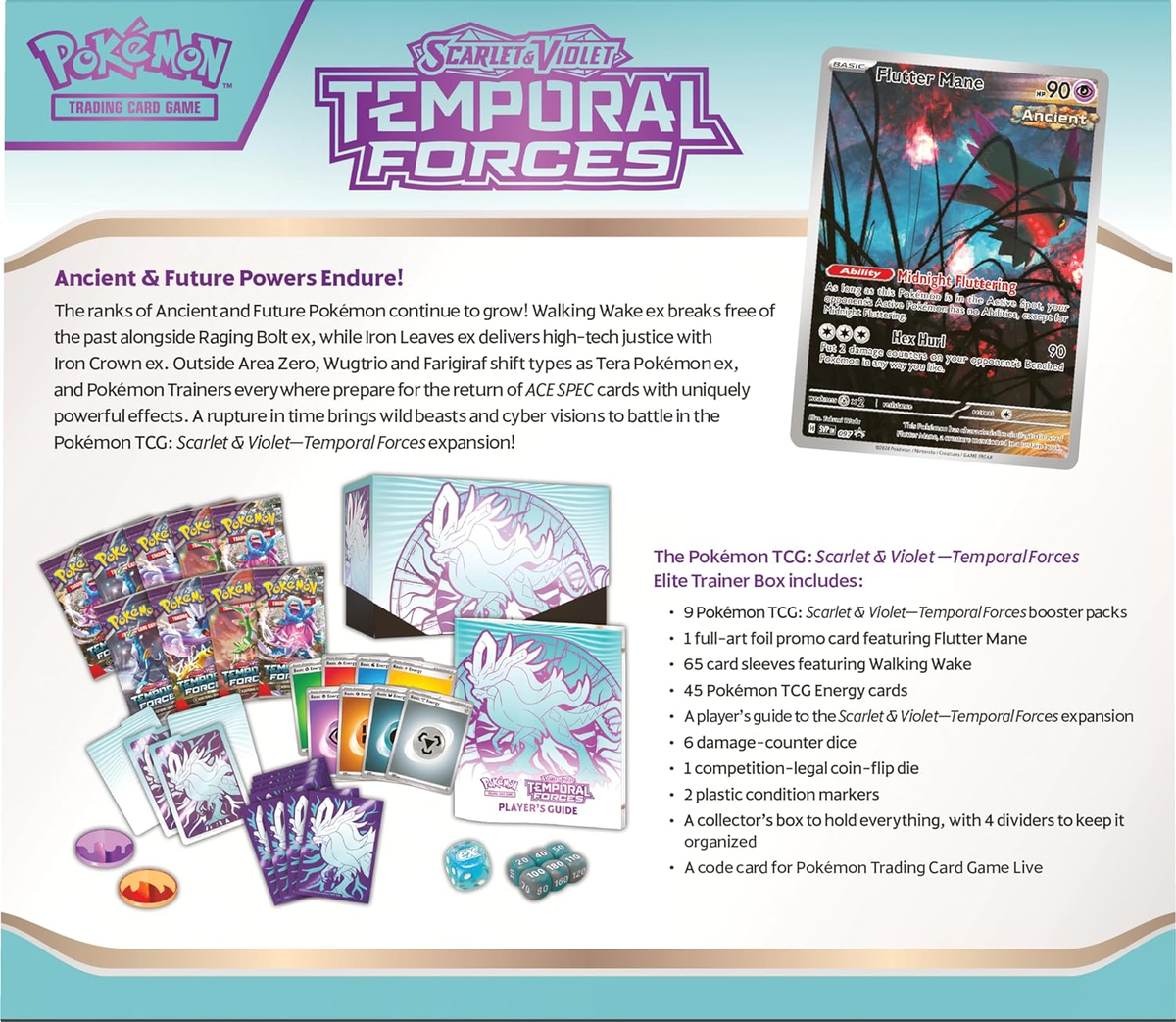 pokémon tcg scarlet & violet-temporal forces card list Amazon.com: Pokemon TCG: Scarlet and Violet: Temporal Forces: Build &  Battle Box : Toys & Games main image 0