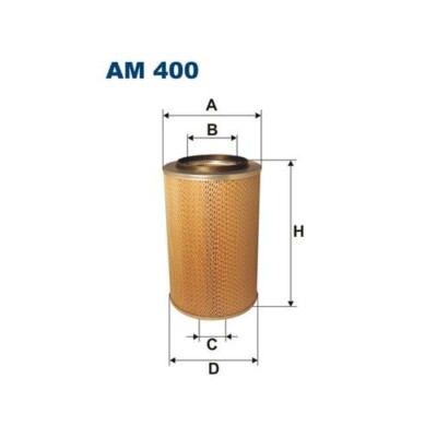 1x Luftfilter FILTRON AM 400 passend für KAMAZ