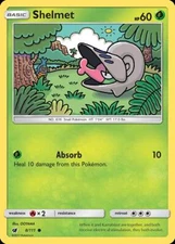 Pokemon Shelmet (8/124) Crimson Invasion LP