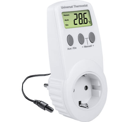 Universal Thermostat Temperatur Schalter Digital 16A 230V Kühlen Heizen Switch