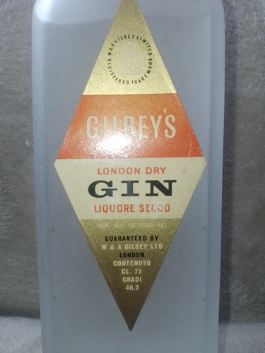 Gilbey´s - Extra Dry Gin - Vintage Flasche - 0,7l - Bild 4 von 5