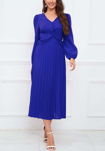 Plisseekleid mit Drehfront - Bild 15 von 20