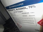 P/U 70% Pure Isopropyl Alcohol - 5 Gallon Cube Container with included Spigot(G)