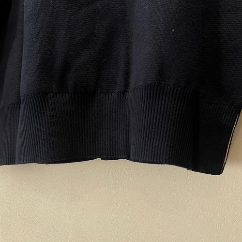 Cárdigan Thom Browne Milano Stitch 4 barras azul marino MKC171A-00219-415 100 % auténtico - Imagen 6 de 21