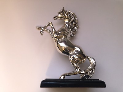 Large Silver Horse Statue Large Silver Horse Statue