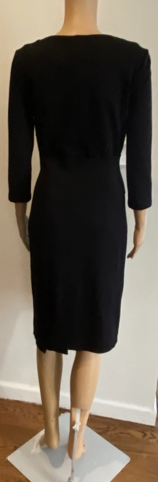 Abito da donna in guaina Maison Margiela 1 nero manica a 3 4 taglia 40