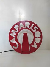 Lampada Campari artigianale in legno