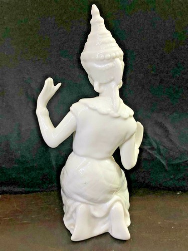 Rosenthal Netter Blanc de Chine Asian Dancer Porcelain Figurine Orginal Japan - Picture 6 of 7