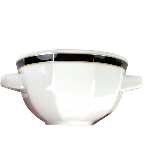 Villeroy & Boch Doppelgriff Suppe Sahne Schüssel Set 4 Varia schwarz 4" - Bild 6 von 9