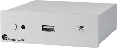 Pro-Ject Stream Box S2 Streaming Netzwerk Player Silber
