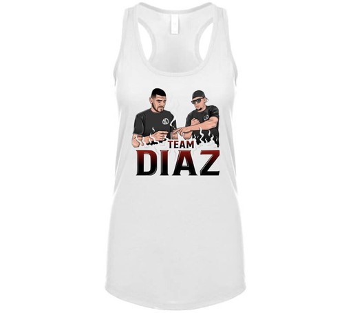 Nate Diaz Nick Diaz Team Diaz T Shirt - Picture 7 of 9