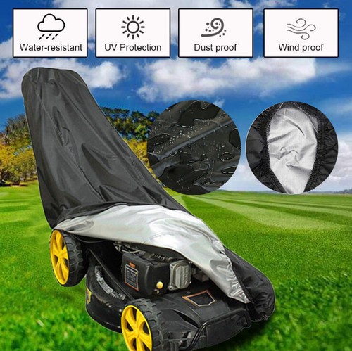 Cubierta de cortacésped impermeable para todo tipo de clima protector UV universal para cortadoras de empuje - Imagen 2 de 9