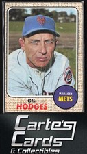 Gil Hodges 1968 Topps #27 New York Mets Manager Hall of Fame
