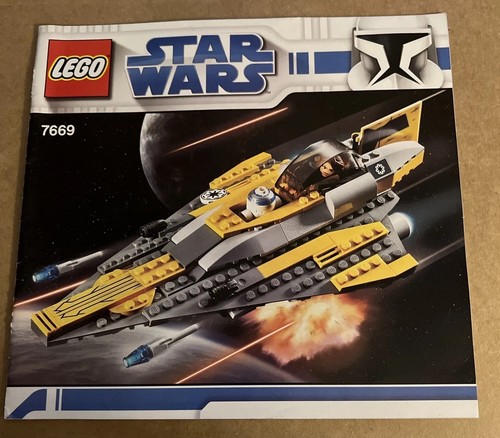 LEGO Star Wars 7669 Manual de instrucciones Folleto de reemplazo SOLO INSTRUCCIONES - Imagen 1 de 2