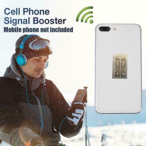 Cell Phone Signal Enhancement Stickers Signal Booster Quality High XN O2 U - Picture 10 of 13