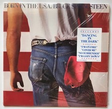 Bruce Springsteen - Born In The USA - 1984 - Vinyl Record LP w/ Hype Sticker