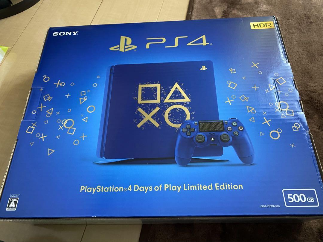 Sony PlayStation 4 PS4 Slim CUH-2100ABZN Days of Play Limited Edition Console