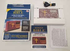 Wonder Holy Bible Rechargeable Listen To Old & New Testament King James Version