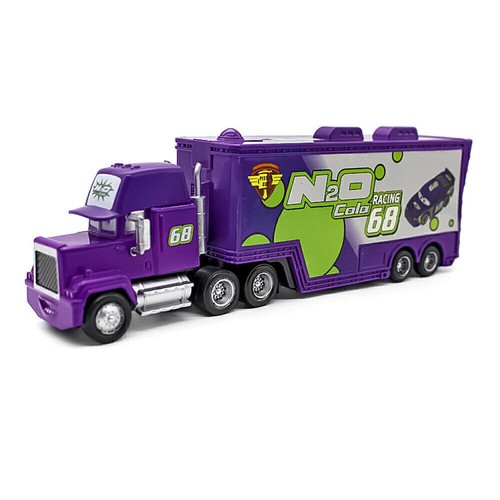 Disney Pixar Cars Lightning McQueen Mack Hauler Truck & Car Set Model Tractor - Picture 238 of 273