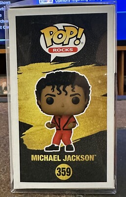 POP 1 Michael Jackson #359 Funko Pop! Bronze Metallic with