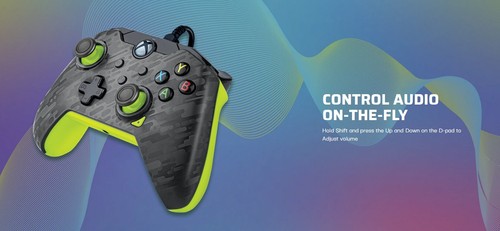 PDP OFFICIAL Wired Controller *ELECTRIC CARBON EDITION* (XBOX One / Series X|S) - Picture 4 of 21