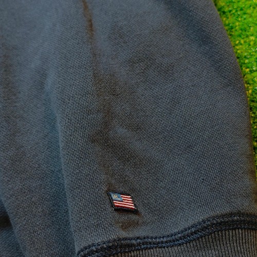 Vintage Ralph Lauren Sweater Mens Extra Large Navy blue embroidered pullover 90s - Picture 7 of 12