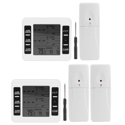 LCD Kühlschrankthermometer Tiefkühlschrank Thermometer Kühlschrank Temperatur - Bild 11 von 18