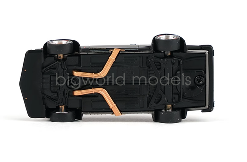 Poprace 1:64 Scale For Black Skyline GTR V8 Drift Sports Car Model Diecast Metal - Bild 8 von 10