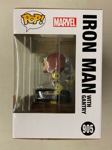 Funko Pop Deluxe Marvel Iron Man con Pórtico #905 GITD PX Exclusivo Nuevo en Caja - Imagen 3 de 9